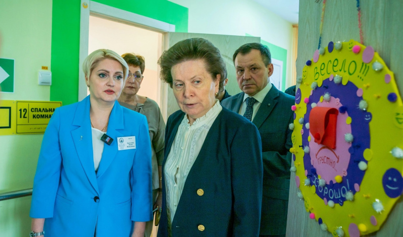 Губернатор Югры Наталья Комарова с рабочим визитом посетила Сергино