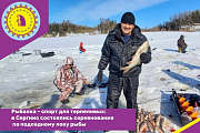 Рыбалка – спорт для терпеливых: в Сергино состоялись соревнования по подледному лову рыбы