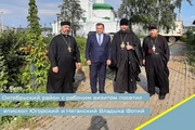 Октябрьский район с рабочим визитом посетил епископ Югорский и Няганский Владыка Фотий