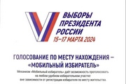 Проголосовать там, где удобно, поможет "Мобильный избиратель"