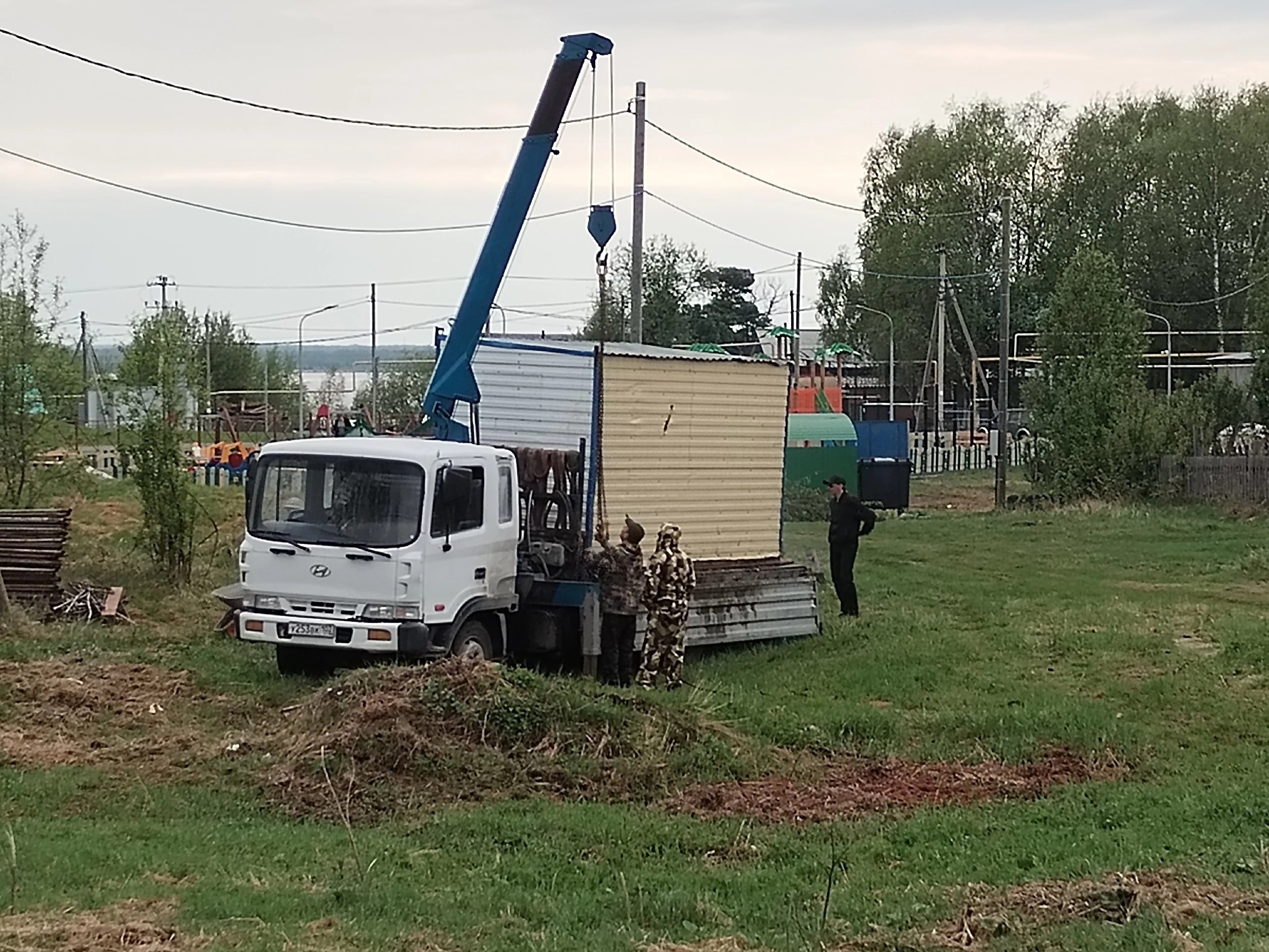 В Шеркалах началось строительство жилья