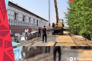 В Шеркалах продолжается ремонт участковой больницы