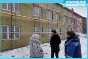 Команда Югры за работой: комплекс «Школа – детский сад» в Малом Атлыме реконструирован на 20%