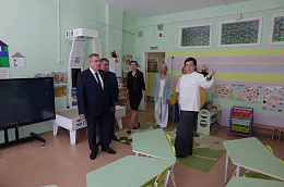 Борис Хохряков поможет руководству детского сада «Золотой ключик» в решении бытовых вопросов