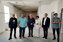 Капитальный ремонт в Шеркальской школе вышел на финишную прямую