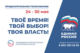 Стартовала процедура предварительного голосования «Единой России»