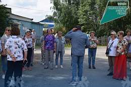 Туристы круизного теплохода «Северная сказка» посетили районный центр