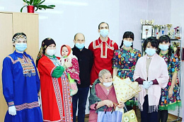 90-летний юбилей отметила жительница села Шеркалы Зоя Павловна Попова – Ветеран труда и Отличник народного образования!