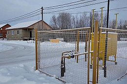 В Октябрьском районе продолжается социальная догазификация