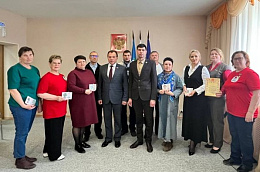 Глава Октябрьского района Сергей Заплатин с рабочими визитами посетил Талинку, Каменное, Сергино и Приобье