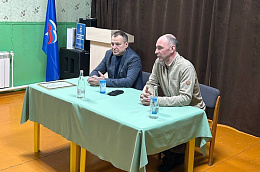 Глава Октябрьского района Серегй Заплатин начал череду рабочих поездок в городские и сельские поселения Октябрьского района