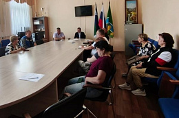 Глава Октябрьского района Сергей Заплатин встретился с андринцами