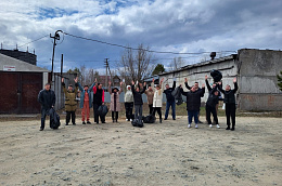 Чисто побегали: активисты Октябрьского района присоединились к экозабегу
