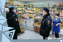 В Октябрьском районе продолжаются рейды по проверке соблюдения масочного режима и рекомендаций, предписанных Роспотребнадзором