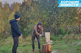Волонтеры Унъюгана в очередной раз не только словом, но и делом выразили внимание к старшему поколению