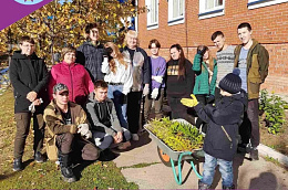 Жители Октябрьского района продолжают следить за чистотой своих поселений