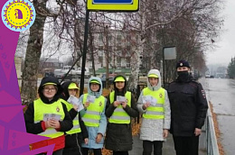 «Дети и ГИБДД – за соблюдение ПДД» - в Октябрьском районе прошла профилактическая акция