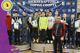 Боксеры из Октябрьского района завоевали полный комплект медалей на первенстве Югры