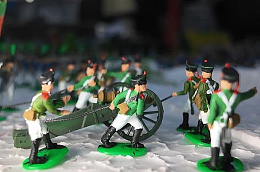 В Унъюгане создают диораму о Бородинском сражении