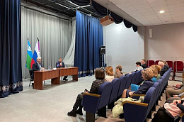 Октябрьский район с рабочим визитом посетил Павел Николаевич Завальный