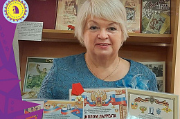Жительница поселка Андра завоевала звание лауреата Всероссийского литературного конкурса «Герои Великой Победы – 2021»