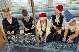 Юные приобчане всеми силами помогают фронту