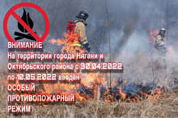 О введении особого противопожарного режима  на территории Октябрьского района