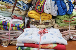 Волонтеры Октябрьского района утепляют наших защитников