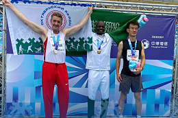 Виталий Романович - серебряный призер Всемирных игр ветеранов спорта