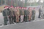 Учебно-полевые сборы для десятиклассников стартовали в Октябрьском районе