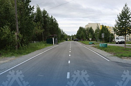 Ремонт дорог в Талинке вышел на финишную прямую