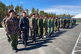 Военно-полевые сборы для школьников Октябрьского района стартовали в Нягани
