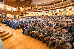 Делегация Октябрьского района стала участниками 52-го заседания окружной Думы, на котором Губернатор Югры Руслан Николаевич Кухарук выступил с ежегодным Посланием о положении дел и перспективах развития Ханты-Мансийского автономного округа – Югры