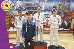 Спортсмены Октябрьского района проявили себя на Первенстве по рукопашному бою