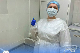 В Октябрьском районе прививки от гриппа получили 16769 человек, в том числе 4460 детей.