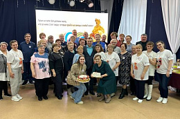 В Унъюгане отметили второе День рождения добровольческого движения "Штаб "Унъюган за Наших". 