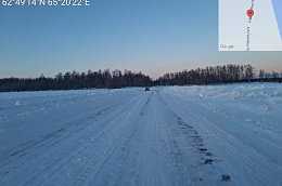 В Октябрьском районе введены в эксплуатацию все автозимники и ледовые переправы