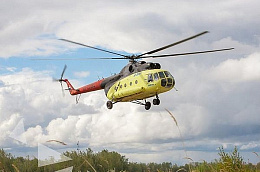 С 25 октября в Октябрьском районе начнут выполнять рейсы пассажирские вертолеты