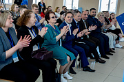 Делегация Октябрьского района принимает участие в стратсессии кадровой программы молодежной политики