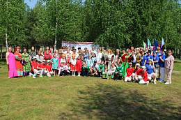 Октябрьский район отпраздновал главный праздник страны