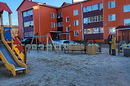 Подвели итоги благоустройства в Октябрьском