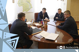 Октябрьский район с рабочим визитом посетил заместитель Губернатора ХМАО-Югры Роман Генкель