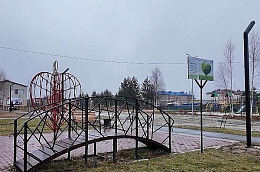В Сергино завершается строительство первого парка культуры и отдыха