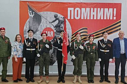 Копия Знамени Победы прибыла в Талинскую школу