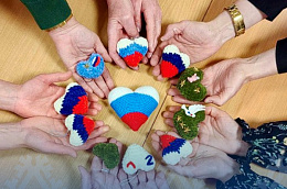 Тепло детских сердец — защитникам Родины