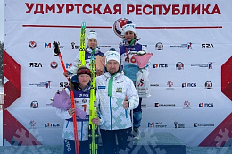 Октябрьские биатлонисты снова на пьедестале