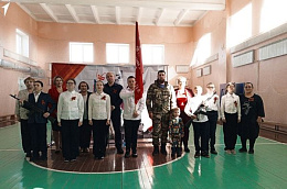 Знамя Победы - в Каменной школе