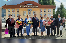 Чествование жителей Октябрьского района, занесенных на Доску Почета «Лучшие люди Октябрьского района»