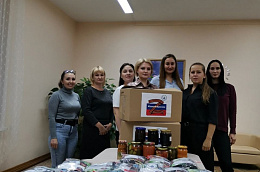 Частички тепла из дома отправились на фронт