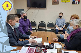 Ключевые вопросы рабочей поездки главы Октябрьского района Сергея Заплатина в Сергино